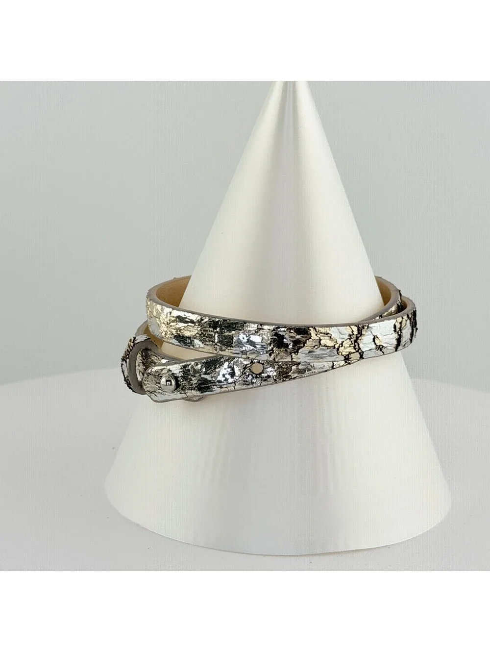 Bomb Party Single Stack Bracelet - on Silver Plating #160